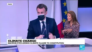 Macron plans referendum to add climate clause to constitution