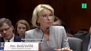 Betsy DeVos Asked to Justify Proposed $9 Billion Cut to Education Budget