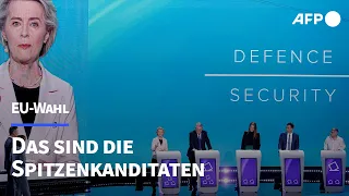 EU-Wahl: Das sind die Spitzenkandiaten | AFP