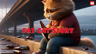 🐱Fat cat story🐱 #cat #cartoon #funny #cute #animals #animation #cutecat #disney