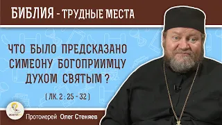 Что было предсказано Симеону Богоприимцу Духом Святым? (Лк. 2:25-32)  Протоиерей  Олег Стеняев