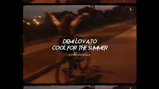 demi lovato-cool for the summer (sped up+reverb) // tiktok version "i can keep a secret, can you?"