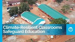 Climate-Resilient Classrooms Safeguard Education in Mozambique