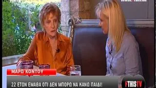 Entertv: Η Μάρω Κοντού στο FTHIS TV