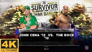 JOHN CENA VS. THE ROCK WWE SURVIVOR SERIES APR 2024 [ PC UHD 4K 60FPS ]