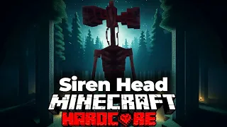 Surviving the SIREN HEAD in Minecraft