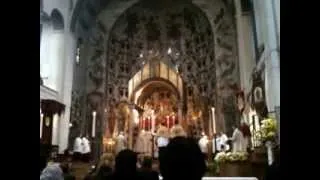 SANCTUS (Consecration) Pontifical Traditional Latin Mass Cardinal Burke AMSTERDAM FSSP