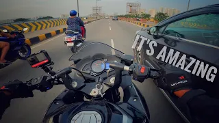 # 03 DAILY OBSERVATIONS INDIA | ON PULSAR RS 200 + HYPER RIDING = 🤩| TELUGU MOTOVLOGS |THEVIPER ||