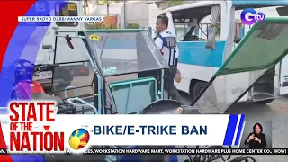 E-BIKE/E-TRIKE BAN | SONA