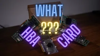 What is a SAS HBA card ?