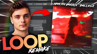 How To Make 'LOOP' by MARTIN GARRIX & DALLASK 🔥 *97% ACCURATE!!* | +FREE FLP