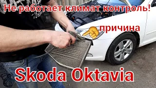 Skoda Octavia. Не работает Климат Контроль? Причина оказалась в ...