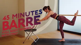 45 MIN | FULL BODY BURNING BARRE CLASS