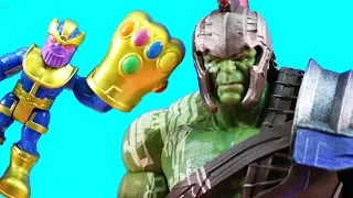 Uncle Hulk Helps Batman And Superhero Friends Stop Thanos