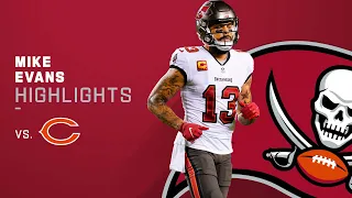 Every Catch from Mike Evans' 3-TD Game vs. Bears | NFL 2021 Highlights