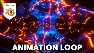 Easy Sci-Fi Animation Loop in Eevee (Blender Tutorial)