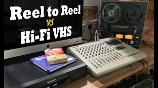 HiFi VHS vs Reel to Reel - Recording direct to tape