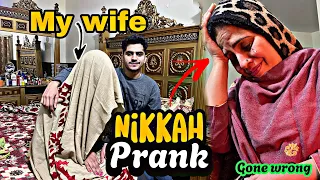 Nikkah prank on mom || Gone emotional Parents reaction @sherazfamily