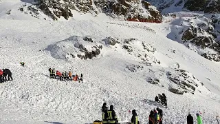 Лавина в Доломитовых Альпах: один погибший