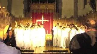 LIBERA -- CHRISTMAS SONG SERIES 1993-2011 Jubilate Deo 2011 Soloist  Jakob De Menezes Wood