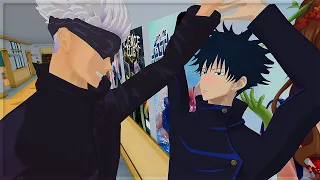 Gojo and Megumi being sus for 10 minutes (JJK VR)