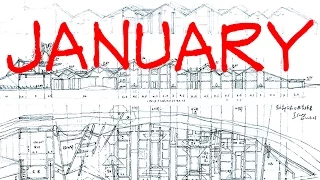 January Competition - Architecture Daily Sketches