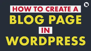 How to Create a Separate Blog Page for Your Posts in WordPress | Step-by-Step Tutorial