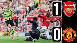 Arsenal vs Man utd (1-0) HIGHLIGHTS | Manchester United vs Arsenal premier league 2024