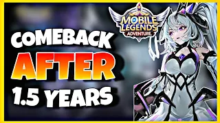 COMING BACK TO MLA AFTER 1,5 Years  | Mobile Legends Adventure