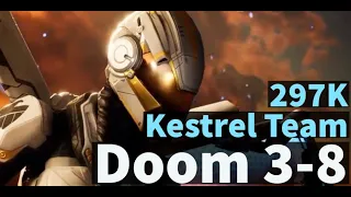 297K Kestrel Team! Doom 3-8 Campaign Unlock Guide! | Marvel Strike Force - Free to Play