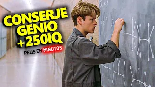 CHICO GENIO CON +250IQ ES EL CONSERJE DE LA ESCUELA