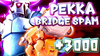 🏆+3000 with PEKKA BRIDGE SPAM with Magic Archer🥰-Clash Royale