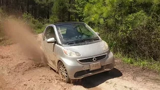 How much fun can you have with an electric smart car?