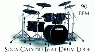 Soca Calypso Beat Drum Loop 90 bpm