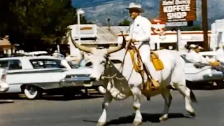 Quincy California Parade - Plumas County Fair 1961 - Green Magic - Great footage of Downtown Quincy