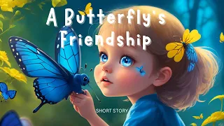 A Butterfly's Friendship📚Learn English through story📖English listening Practice📖Read with me