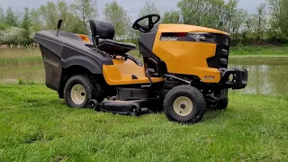 Traktorek kosiarka CubCadet XT2 prezentacja.