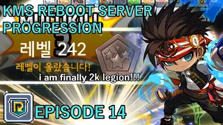 Level 240 & Live Talk Rewards! - Korean MapleStory Reboot Server Progression 2022 Episode 14