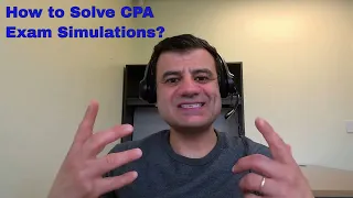 How to Solve CPA Exam Simulations. 👉farhatlectures.com