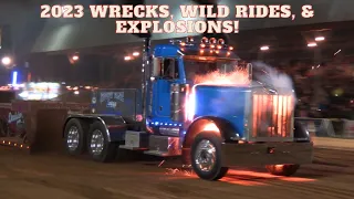 2023 Truck & Tractor Pulling Wrecks, Wild Rides, & Explosions