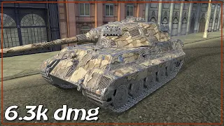 Tiger II • 5 frags • 6.3k dmg • WoT Blitz