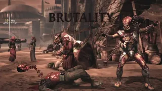 MKX Predator's Anytime Brutality Combo