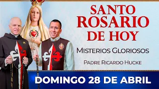 Santo Rosario de Hoy | Domingo 28 de Abril - Misterios Gloriosos #rosariodehoy