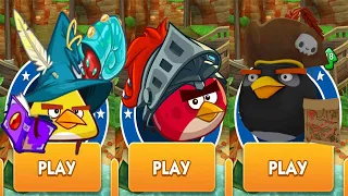 Sonic Dash - All ANGRY BIRDS Characters Unlocked & Fully Upgraded - RED vs CHUCK vs BOMB