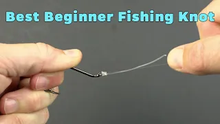 Best Fishing Knot For Beginners (For Hooks AND Line To Line Connections)