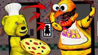 FNAF PLAY ЗАТРОЛЛИЛ УПОРОТЫХ АНИМАТРОНИКОВ в ПИЦЦЕРИИ из ФНАФ 6 !!! ЖИРНАЯ ЧИКА ЗАСТРЯЛА в ПРОХОДЕ )