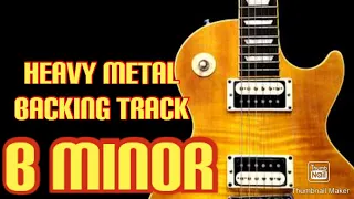 HEAVY METAL GUITAR BACKING TRACK in Bm #backingtrack #guitarbackingtrack #guitar