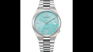 Citizen Tsuyosa Tiffany Blue Automatic Férfi karóra NJ0151-88M