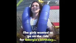 Watch: Seagull flies into 13-year-old’s face during slingshot ride at amusement park