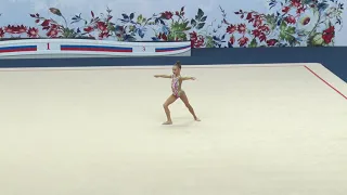 Sofia Ilteriakova Free hands 26.25 TAA Junior Nationals 2022